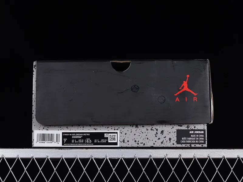 All Categories Air Jordan Jordan Series Basketball Shoes Air Jordan 6 Air Jordan 6 Retro "Carmine" AJ6 Joe 6 Rouge White Red Low-top Basketball Shoes CT8529-106